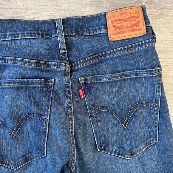 Levi's Mile High Super Skinny Medium Wash Jeans Size 29 - Picture 9 of 13